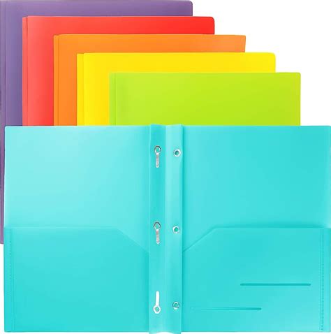 Folders with brads - Amazon Basics Heavy Duty Plastic Folders with 2 Pockets for Letter Size Paper, Pack of 12, Assorted Color. 13,070. 2K+ bought in past month. $1499 ($1.25/Count) Typical: $18.52. $14.24 with Subscribe & Save discount. FREE delivery Thu, Dec 7 on $35 of items shipped by Amazon. Or fastest delivery Tue, Dec 5. 
